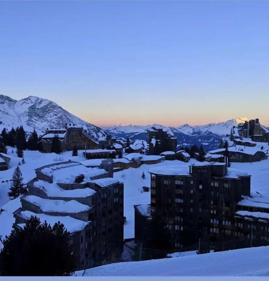 Charmant T2 classé 3 étoiles, Les Crozats, Magnifique vue montagne Avoriaz Extérieur photo